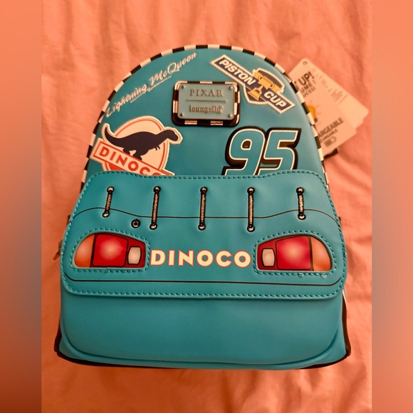 Loungefly Handbags - Loungefly Pixar Cars Dinoco Backpack